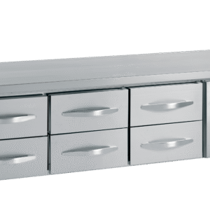 TEFCOLD UC5360 Low Height Gastronorm Counter Stainless steel