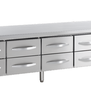 TEFCOLD UC5480 Low Height Gastronorm Counter Stainless steel