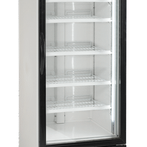 TEFCOLD NF2500G Glass Door Display Freezer White
