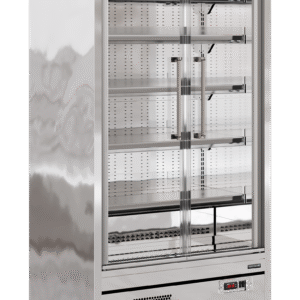 TEFCOLD Galaxy+ GP10FGD SS Multideck With Doors Mirror Stainless Steel