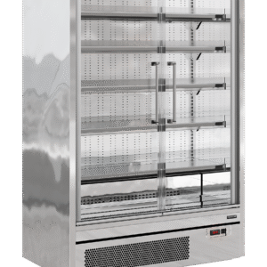 TEFCOLD Galaxy+ GP14FGD SS Multideck With Doors Mirror Stainless Steel