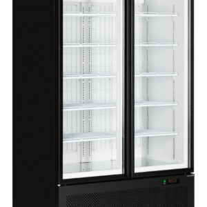 TEFCOLD Atom Maxi F2DB Display Freezer Black RAL9005