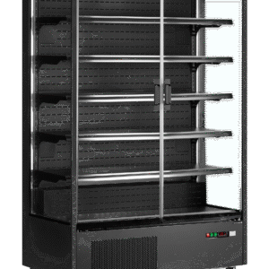 TEFCOLD PC1250B Multideck With Doors Black RAL9005