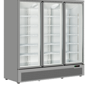 TEFCOLD Atom Maxi C3DS Glass Door Merchandiser Silver RAL9006