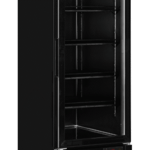 TEFCOLD LGF2500 Black Glass Door Display Freezer Black